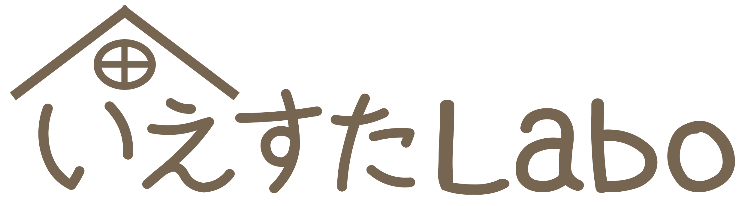 親子英語を応援する　自宅学習研究所「いえすたらぼ」のロゴ